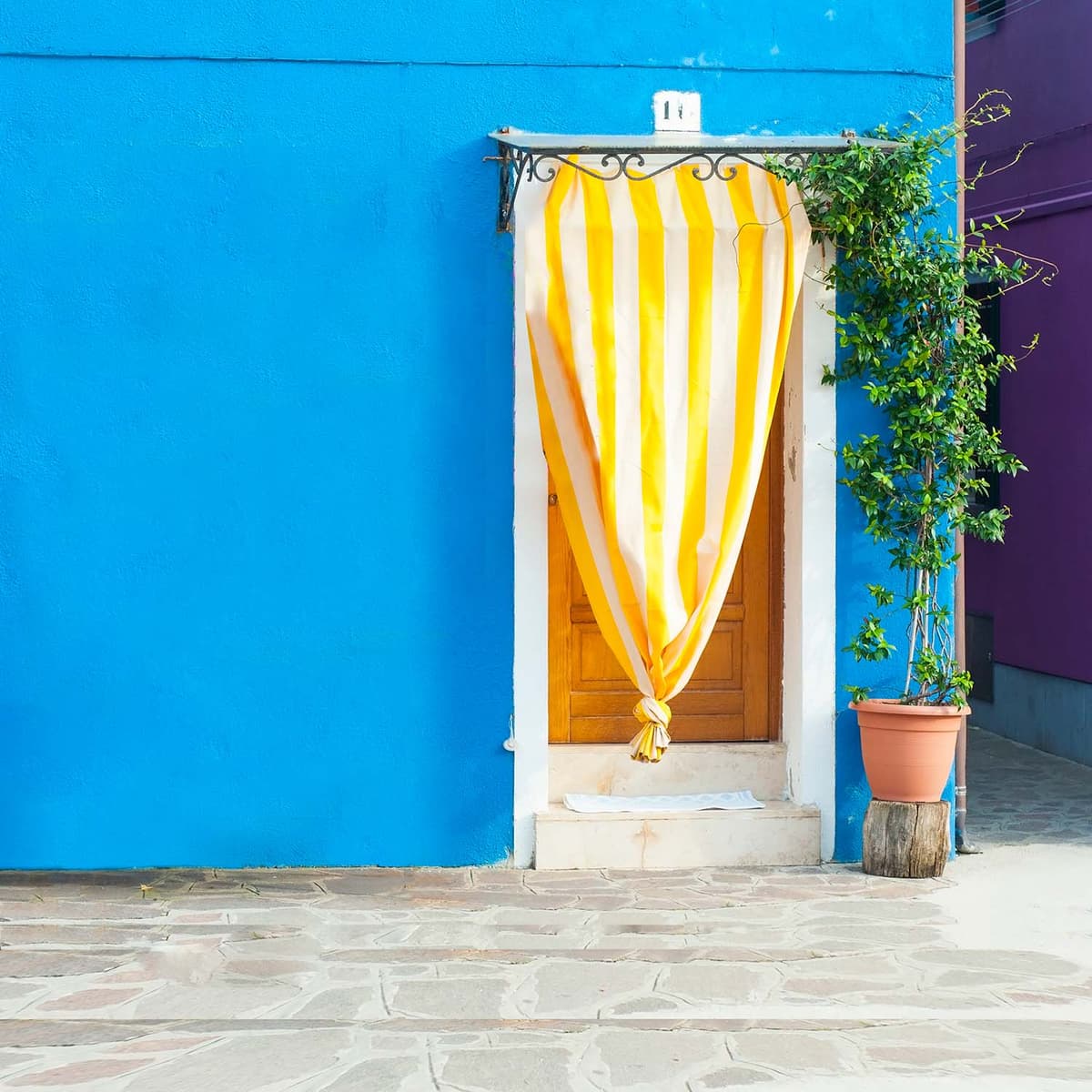 Vibrant Summer Porch